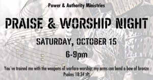 Praise & Worship Night!